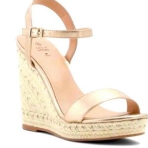 Call It Spring Cream/Tan Wedge Sandals